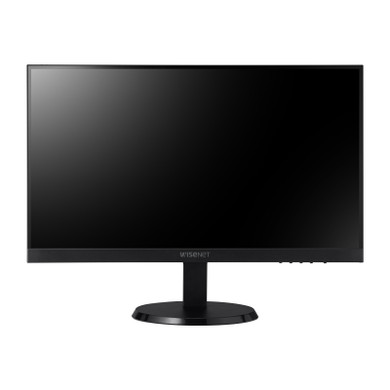 Hanwha Vision SMT-2212 22" FHD LED monitor facing forward