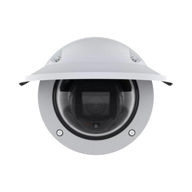 AXIS P3277-LVE outdoor varifocal dome camera with weathershield front view