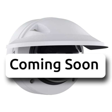 AXIS P3275-LVE outdoor varifocal dome camera with coming soon showing