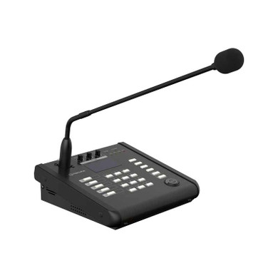 Hanwha Vision SPA-M2000 IP microphone facing right