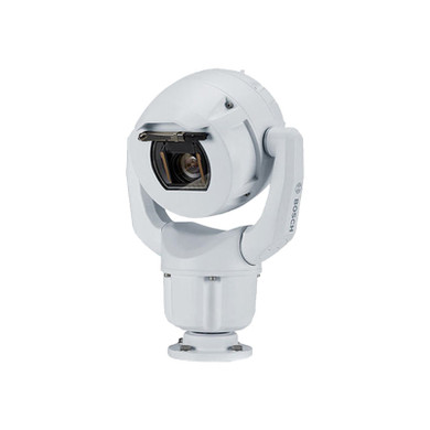 Bosch MIC Inteox Starlight 7100i PTZ 4K camera enhanced white looking left