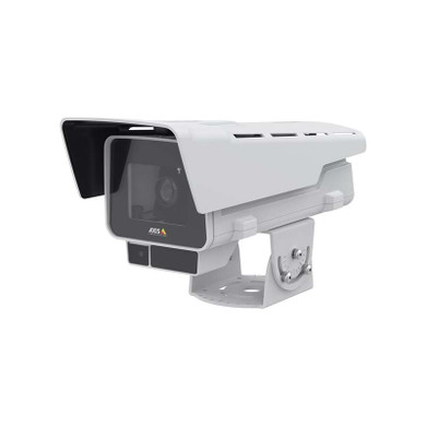 Overview of the AXIS TQ1501-E Crane and Traffic Mount with camera mounted