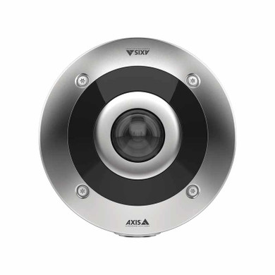 AXIS M4337-SPLVE stainless steel hemispheric camera wall mounted front view