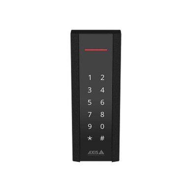 AXIS A4611 keypad door reader front view