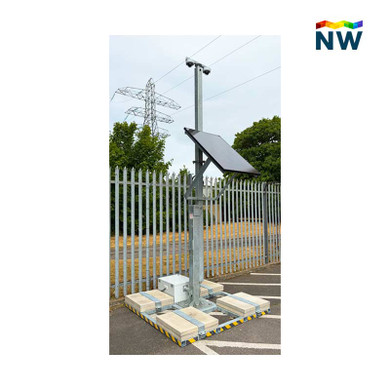 WST14-D1 4G Solar Tower Camera System - Dual