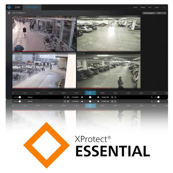 Milestone XProtect Essential software - camera licence