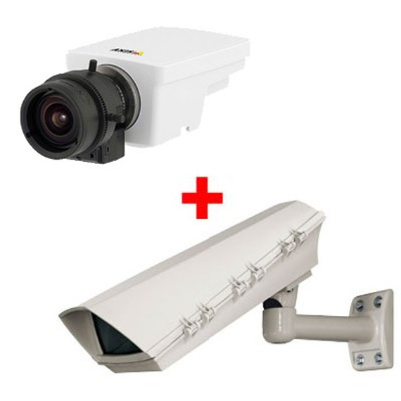 Axis M1114 outdoor POE bundle with HD 720p