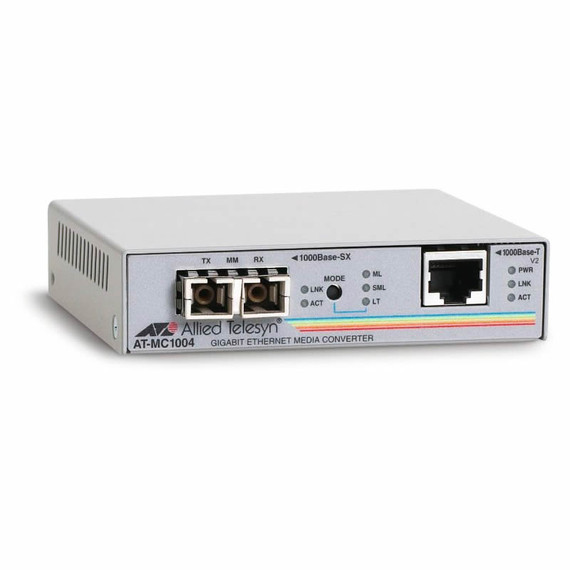 Allied Telesis AT-MC1004 Gigabit Ethernet standalone media converter