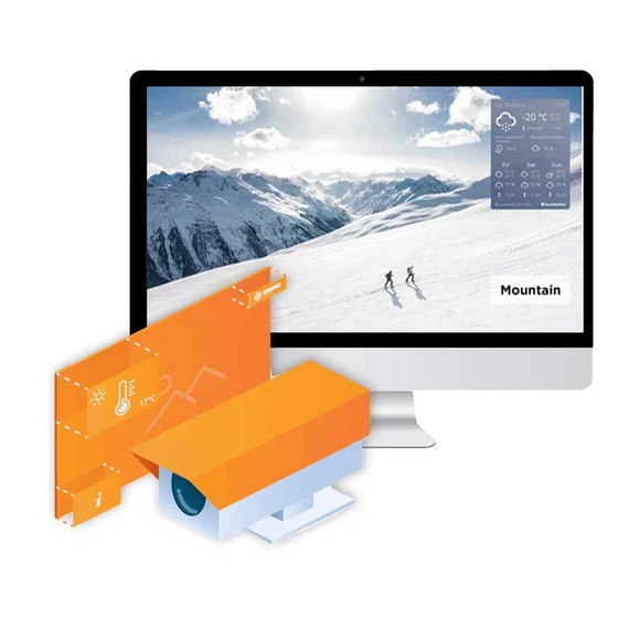 CamStreamer CamOverlay App for use with Axis IP cameras
