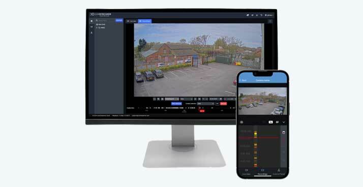 CamStreamer CCTV VMS desktop and mobile app