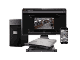 Laptop screen and mobile screen together