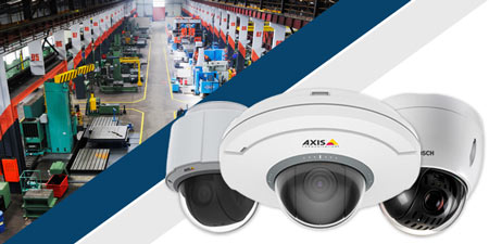 Our range of indoor IP cameras with pan-tilt-zoom (PTZ) capability