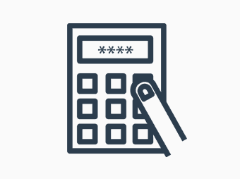Access Control keypad icon