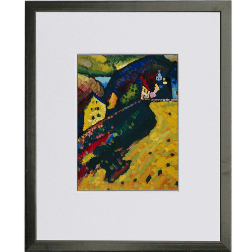 Kandinsky, Summer Landscape Standard Black Frame