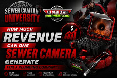 How Much Revenue Can One Sewer Camera Generate for a Plumbing Company?