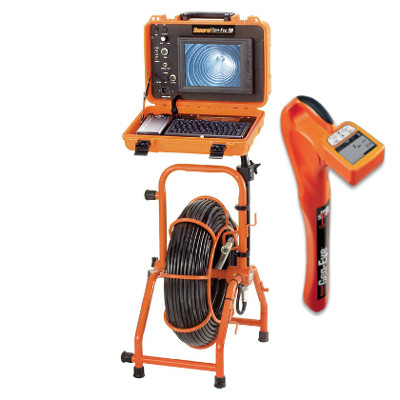 Gen-Eye C-M-SDW-B with 100' Mini Color Camera Gel-Rod Plus Hot Spot Pipe Locator