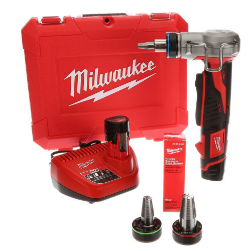 Milwaukee 2432-22 M12 12-Volt Lithium-Ion Cordless ProPEX Expansion Tool Kit