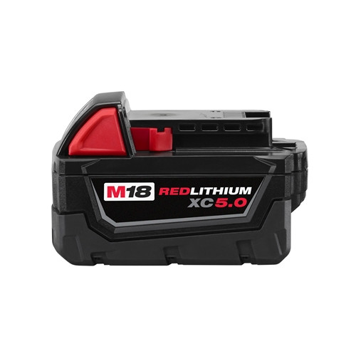 MILWAUKEE M18 RED LITHIUM 5.0 AH XC BATTERY 48-11-1850