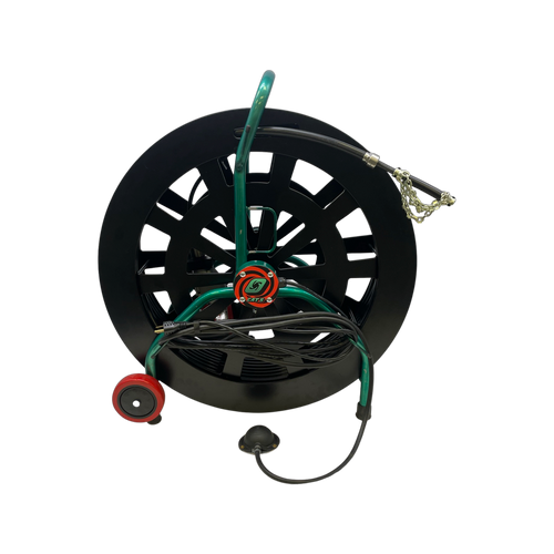 CustomEyes (CE5112) CAT-5  Cyclone Drain Machine with 100' of 1/2" Cyclone Cable