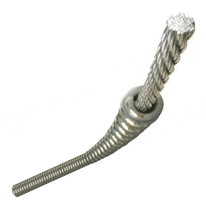 General 50EM4 5/8" x 50' Flexicore Cable w/ Male & Female Connector