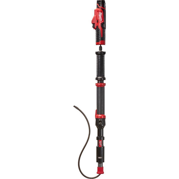 Milwaukee 3574-21 M12 Trap Snake 12-Volt Lithium-Ion Cordless 4 ft. Urinal Auger