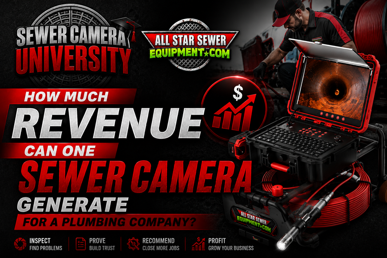 How Much Revenue Can One Sewer Camera Generate for a Plumbing Company?