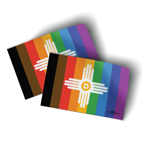 Pride (4.5" x 3" Vinyl Sticker -- Pack of Two!)