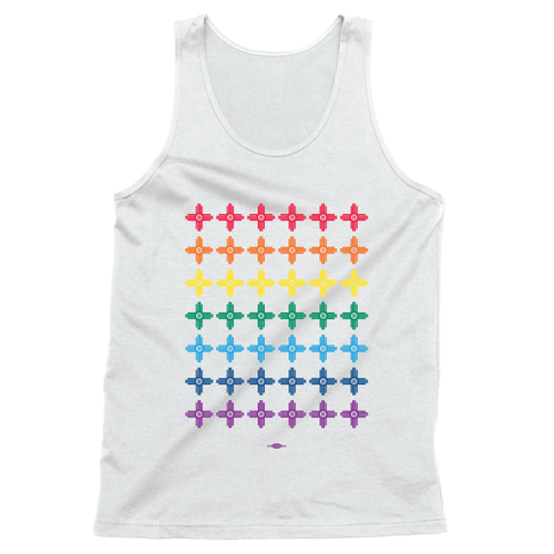 DPNM Pride Repeat (Unisex White Tank)