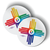 DPNM Pride (3" x 3" Vinyl Sticker -- Pack of Two!)