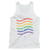 Proud Democrat (Unisex White Tank)