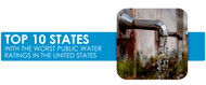 Top 10 States With the Worst Public Tap Water in the United States