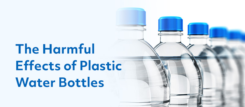 Plastic particles in bottled water