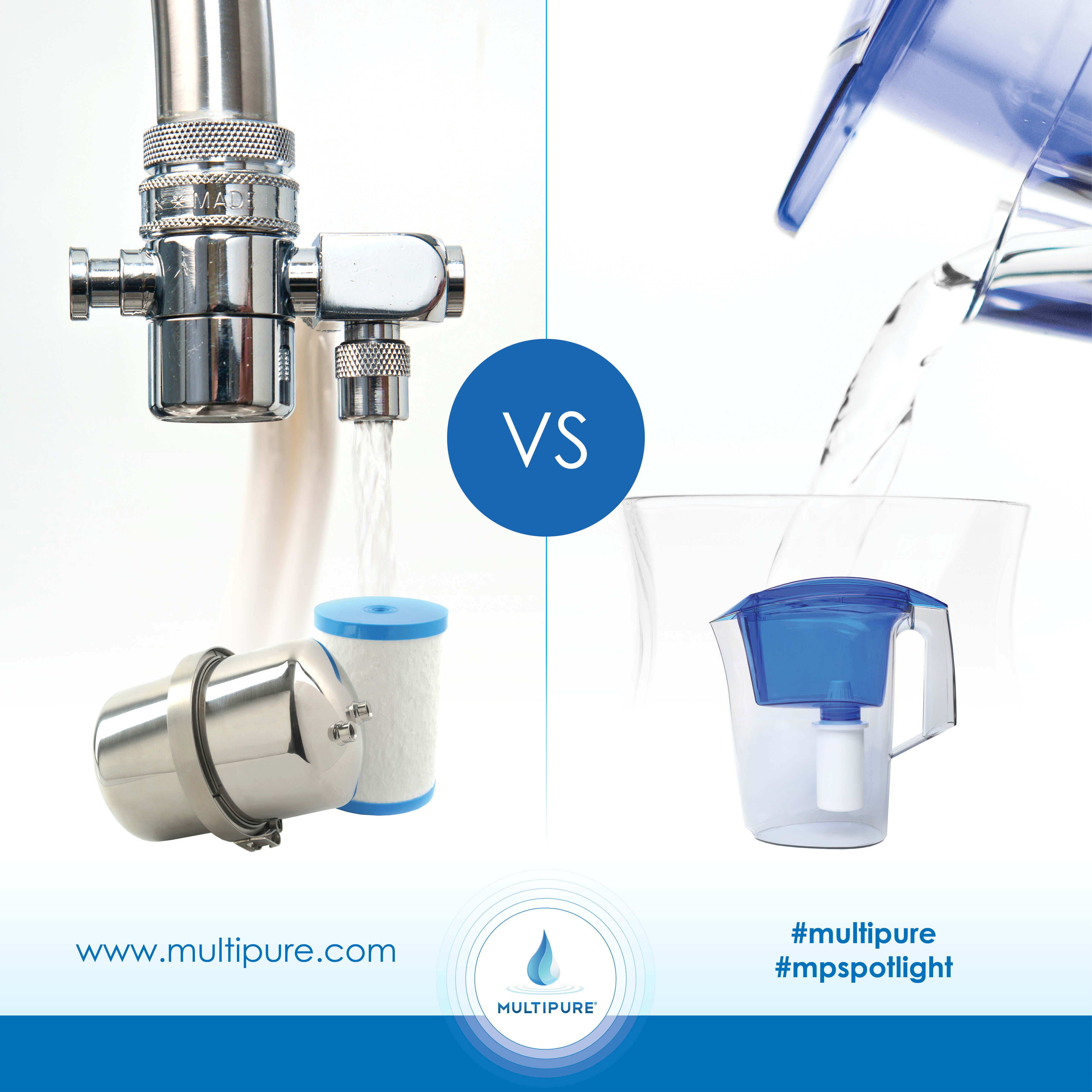 Brita On Tap Faucet Water Filter System | White, Removes Lead & Chlorine, Fits Standard Faucets