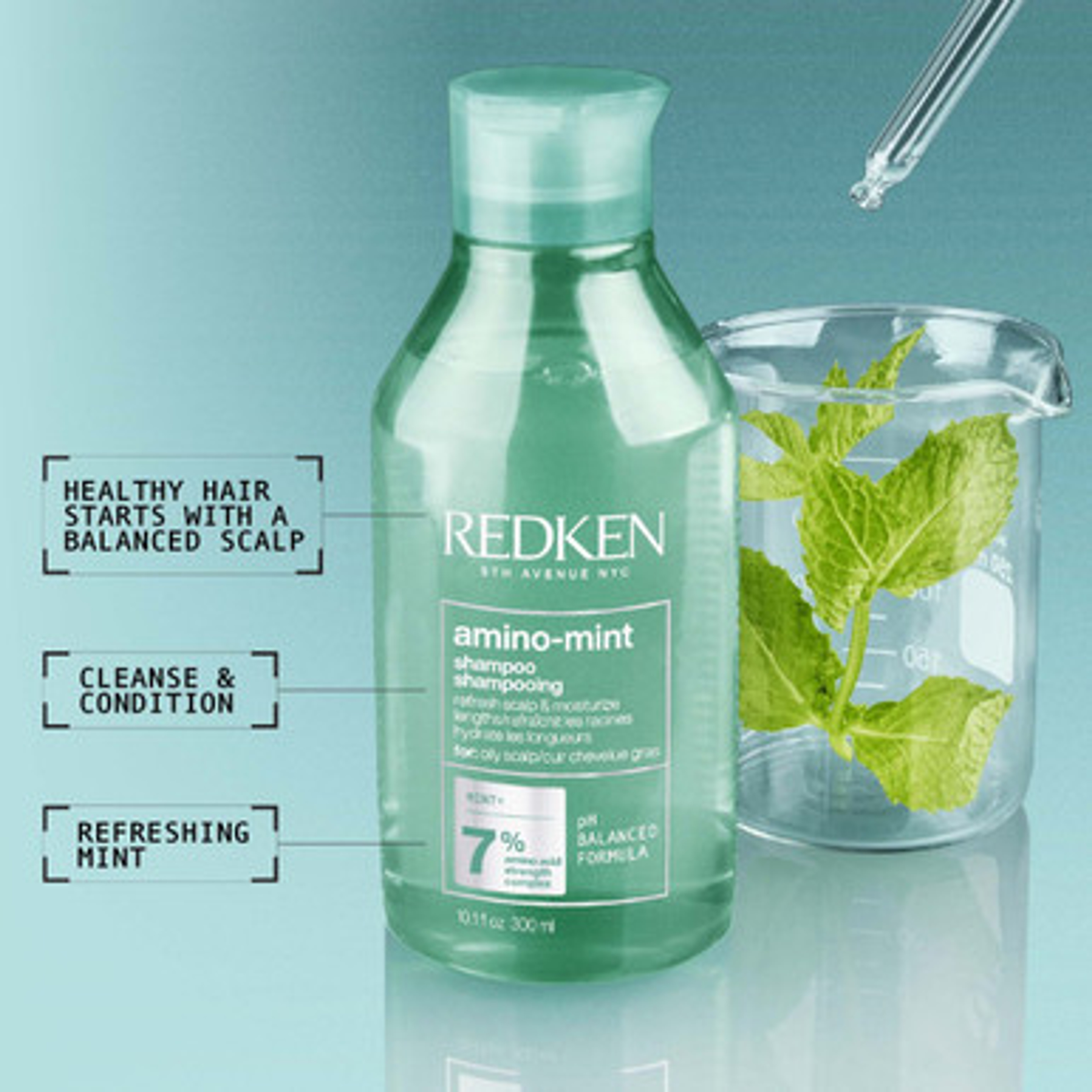 Mint Shampooing 300 ml