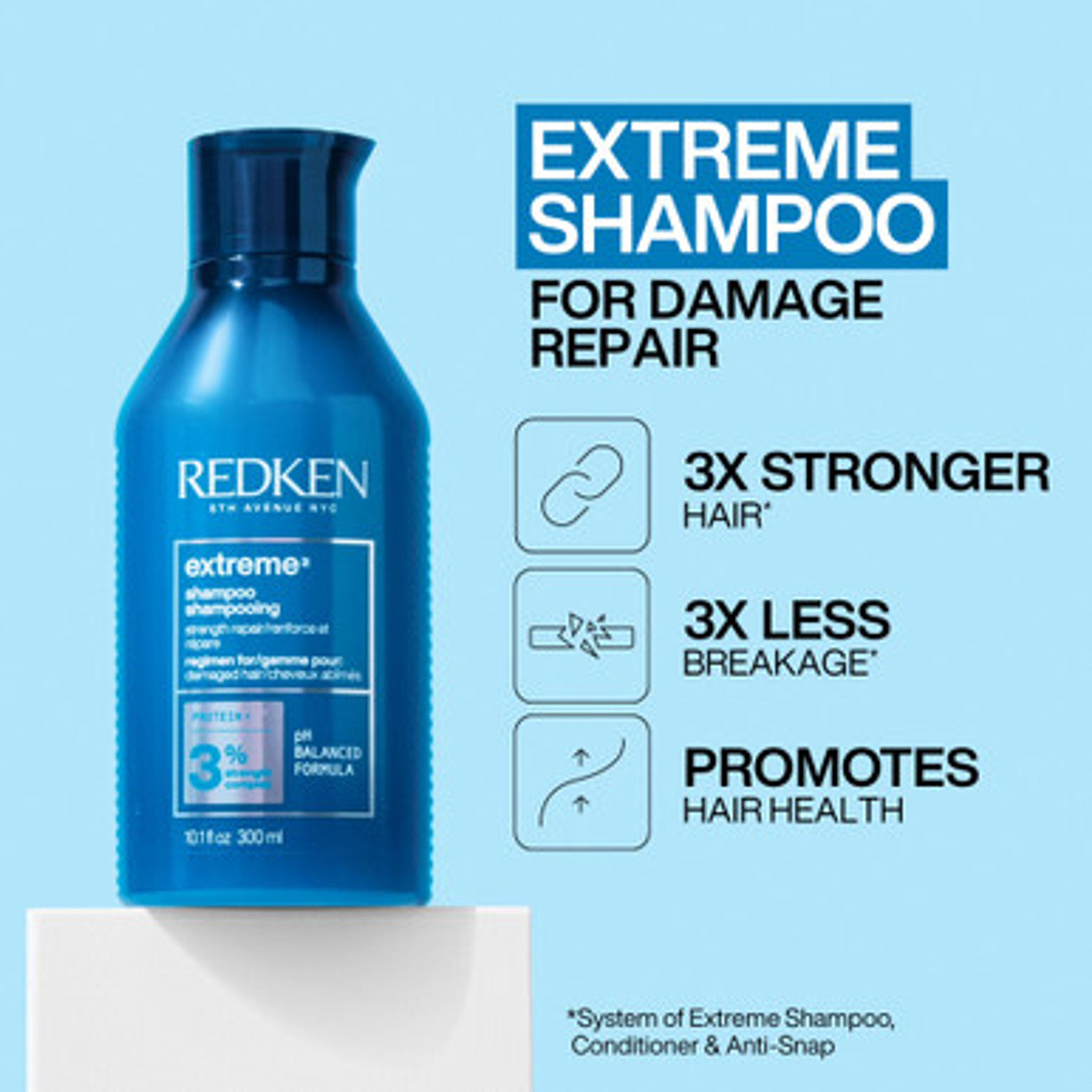 Extreme Shampooing
300 ml
