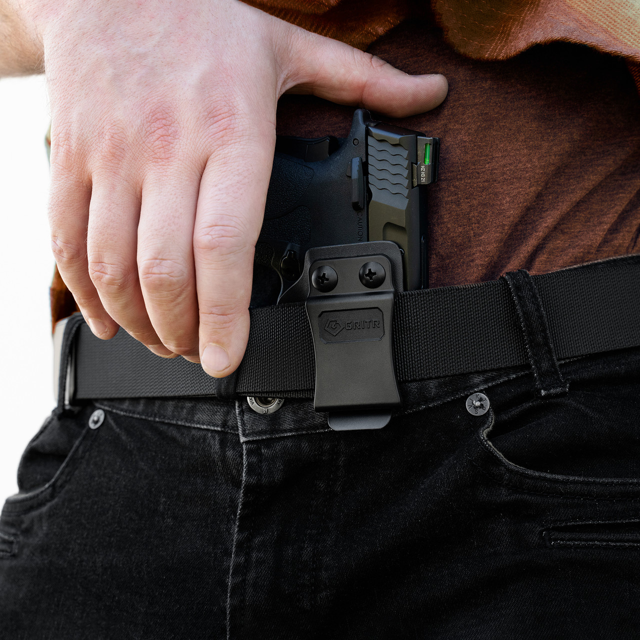 GRITR IWB Kydex Holster Fits Smith & Wesson M&P Shield EZ 9/380