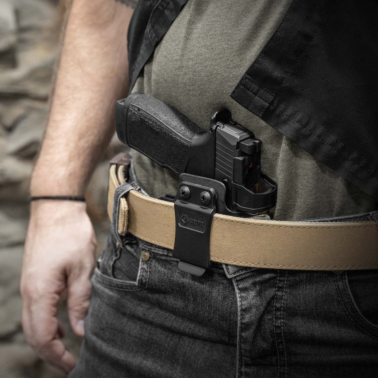 GRITR IWB Holster Fits Sig Sauer P365-XMACRO with Surefire XSC-B