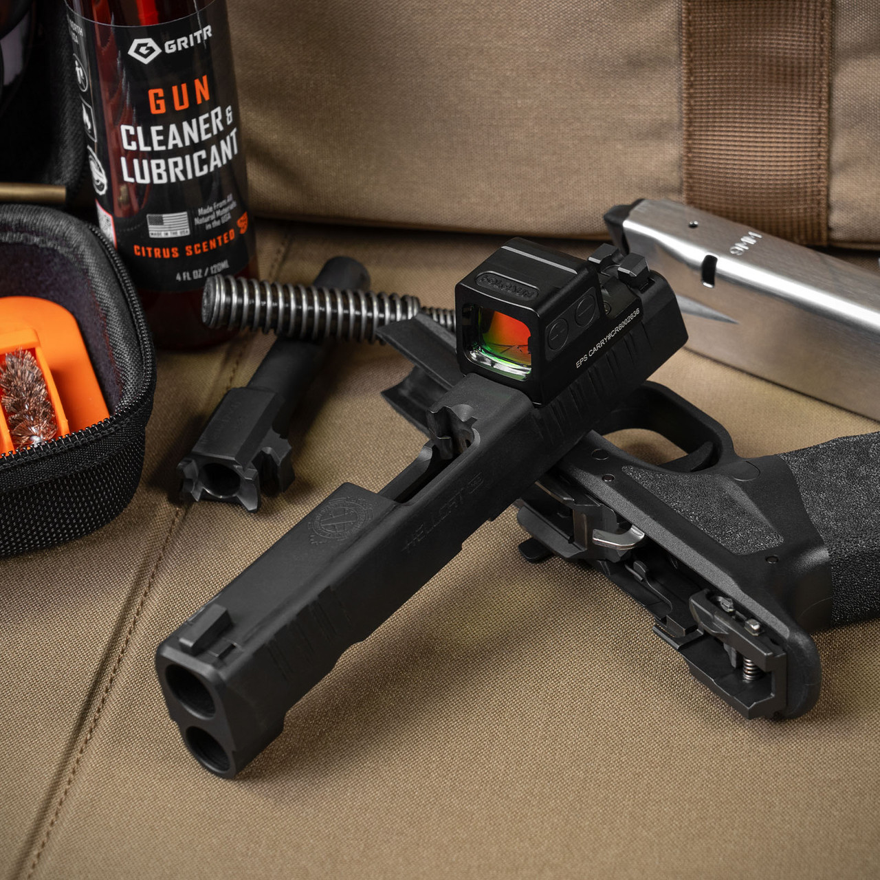 GRITR Springfield Armory Hellcat to Holosun K Footprint Optic Plate