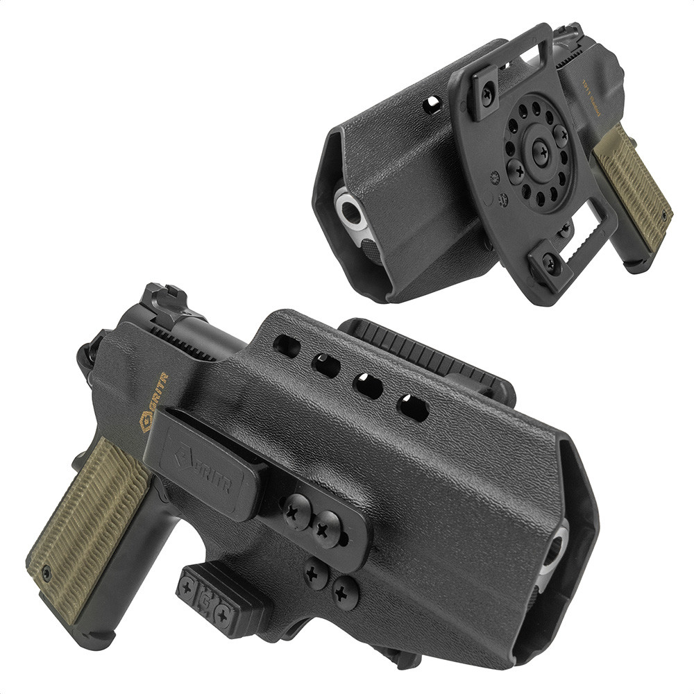 GRITR OMNI IWB OWB Ambi Holster for 1911