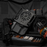 GRITR right-hand EDC holster comes with an adjustable retention screw, letting you customize the holster for the perfect fit