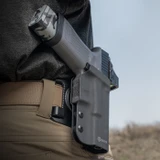 GRITR right hand holster is compatible with Safariland QLS & G-Code RTI systems