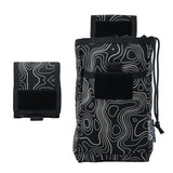 Black Topographic
