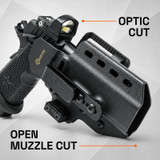 GRITR OMNI IWB/OWB Ambidextrous Kydex Holster Fits Staccato C/CS/P/XL/XC