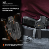 GRITR OMNI IWB/OWB Ambidextrous Kydex Holster Fits Canik TP/METE/Rival