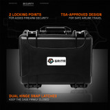 GRITR TSA Approved IP67-Rated Hard Pistol Case