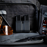 GRITR OWB Double Mag Carrier - 9mm/.357/.40 Cal. Double-Stack Handgun Mags