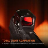 GRITR RD1EC Red Dot Sight - 3 MOA RMSc Mount, Compact Pistol/Shotgun/Rifle Optic
