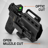 GRITR OMNI IWB/OWB Ambidextrous Kydex Holster Fits Smith & Wesson EZ/Equalizer