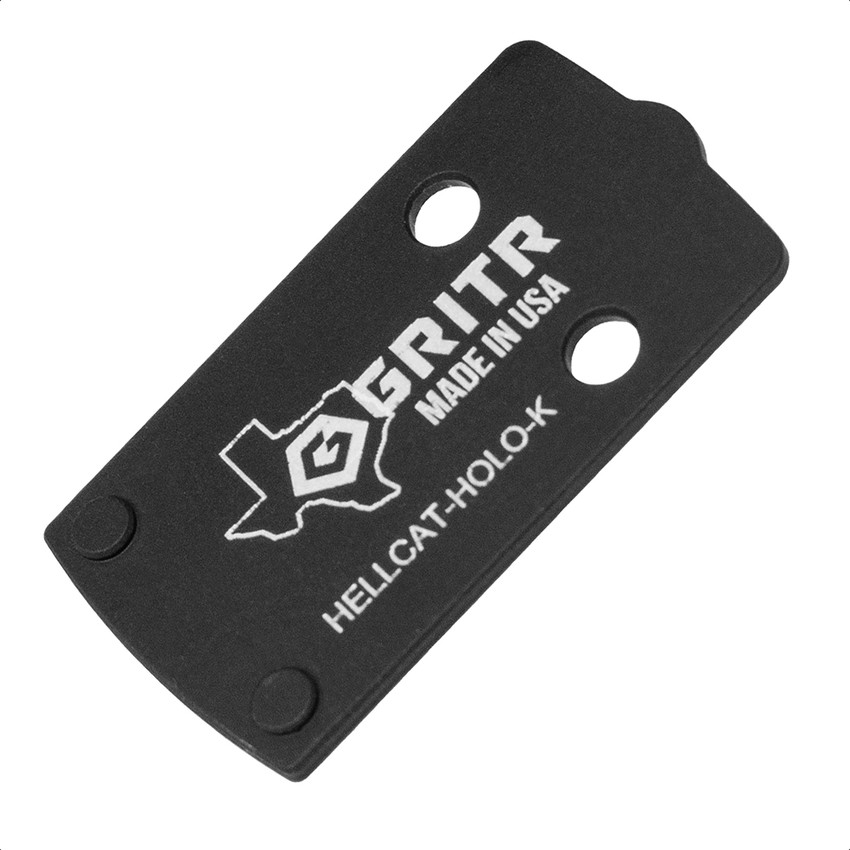 GRITR Optic Plate for Mounting Holosun 407K/507K to Springfield Armory Hellcat GRITR Optic Plate for Mounting Holosun 407K/507K to Springfield Armory Hellcat