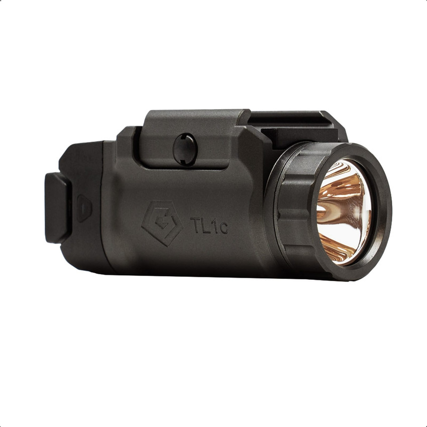 GRITR Compact Weapon Light w/ Tungsten Finish for Pistols & Rifles